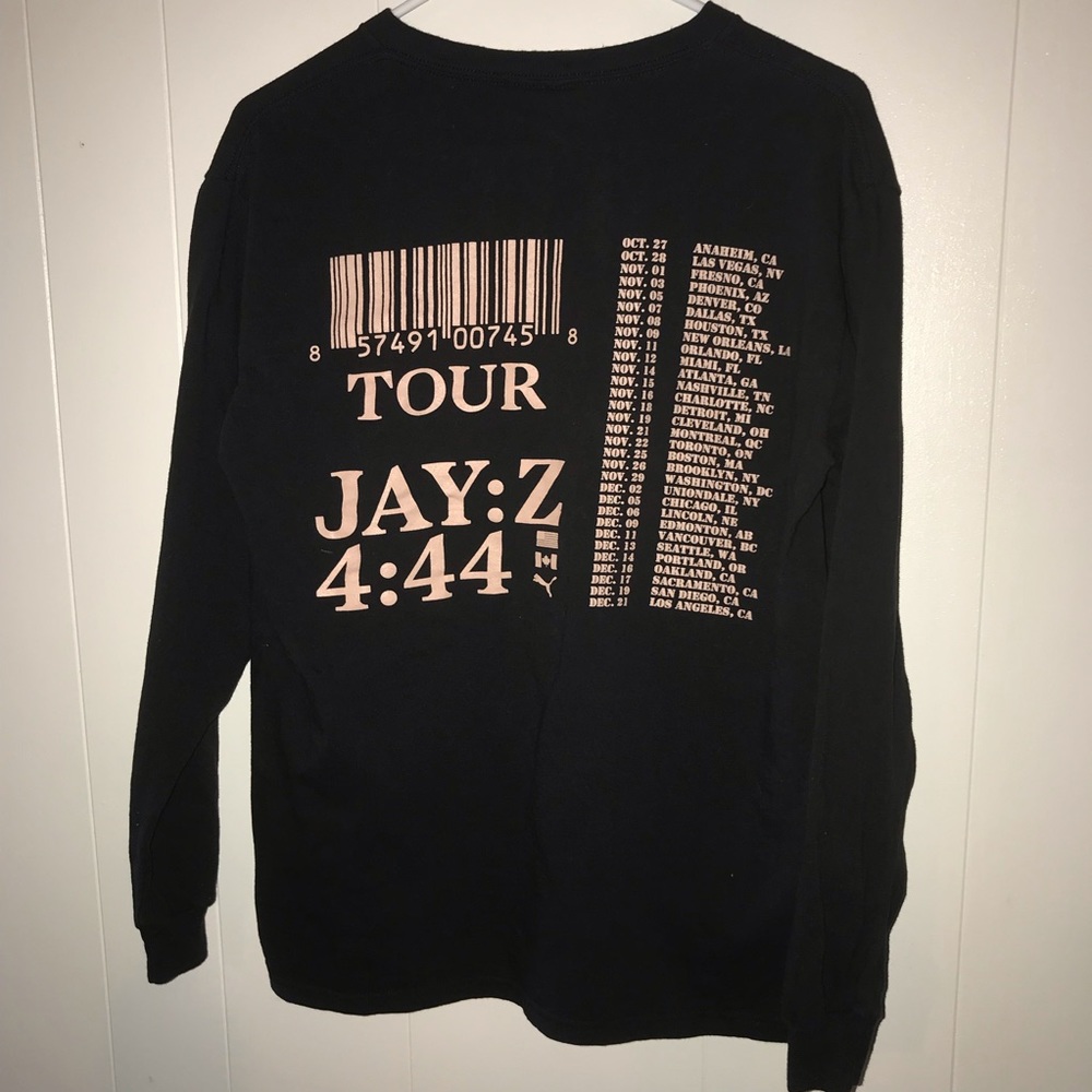 Jay Z long sleeve concert tee